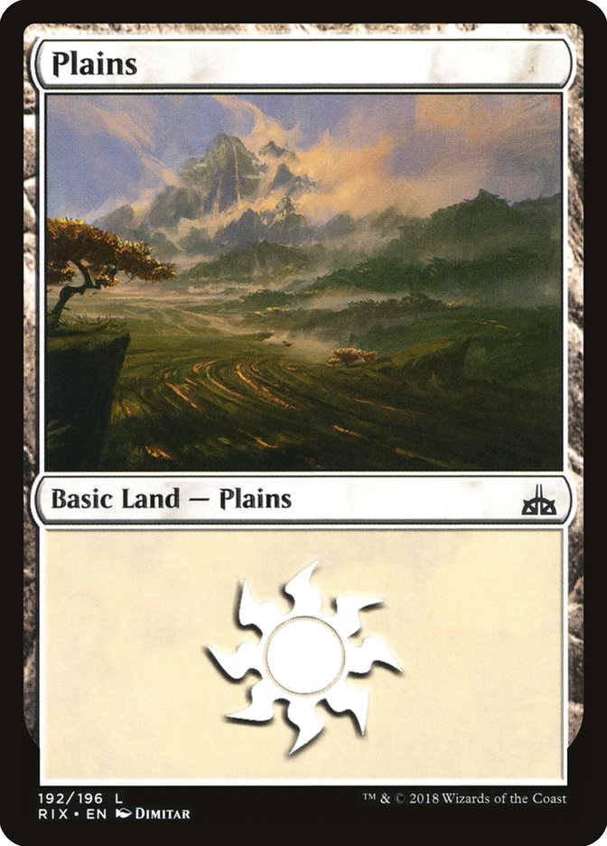 Plains (192) [Rivals of Ixalan] | Gear Gaming Fayetteville