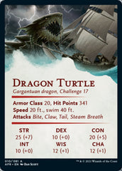 Dragon Turtle Art Card [Dungeons & Dragons: Adventures in the Forgotten Realms Art Series] | Gear Gaming Fayetteville