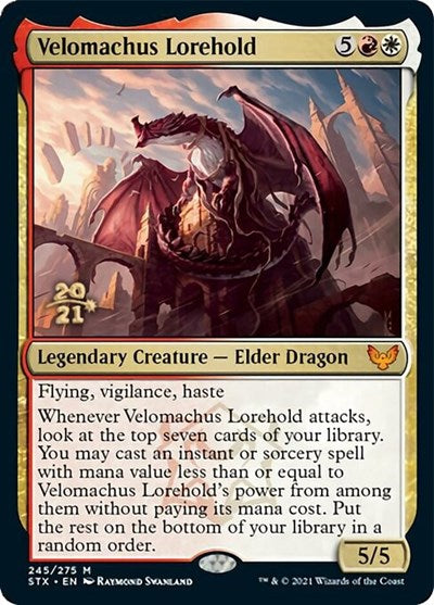 Velomachus Lorehold [Strixhaven: School of Mages Prerelease Promos] | Gear Gaming Fayetteville