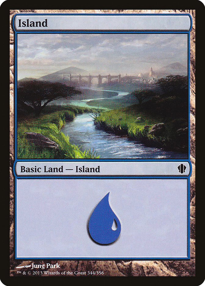 Island (344) [Commander 2013] | Gear Gaming Fayetteville