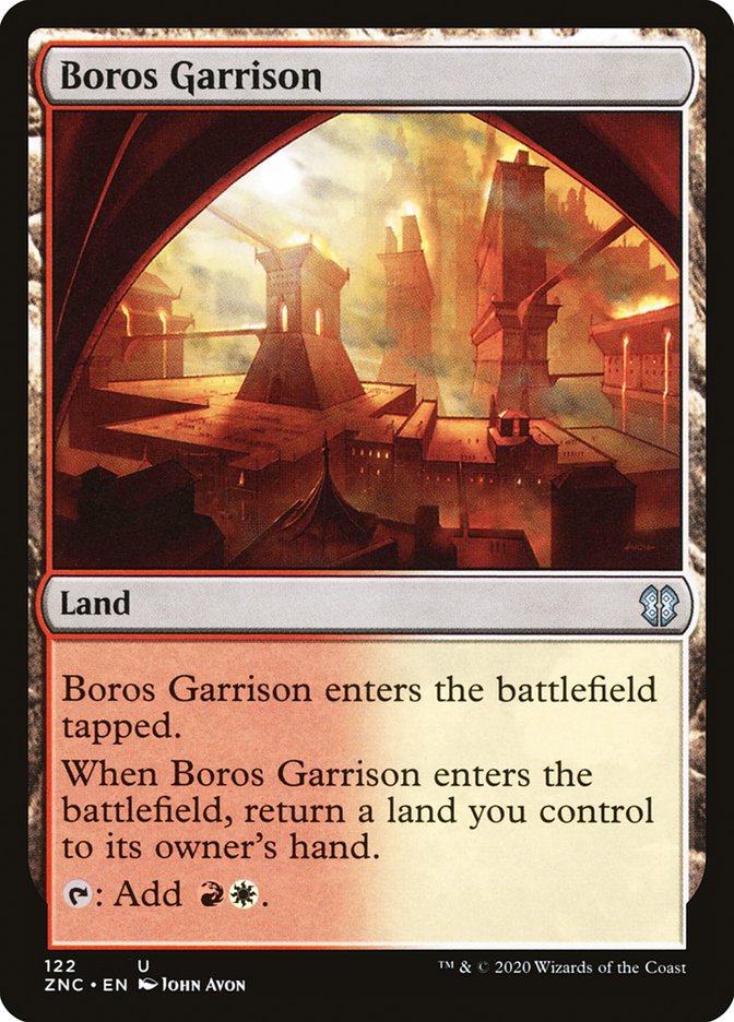 Boros Garrison [Zendikar Rising Commander] | Gear Gaming Fayetteville