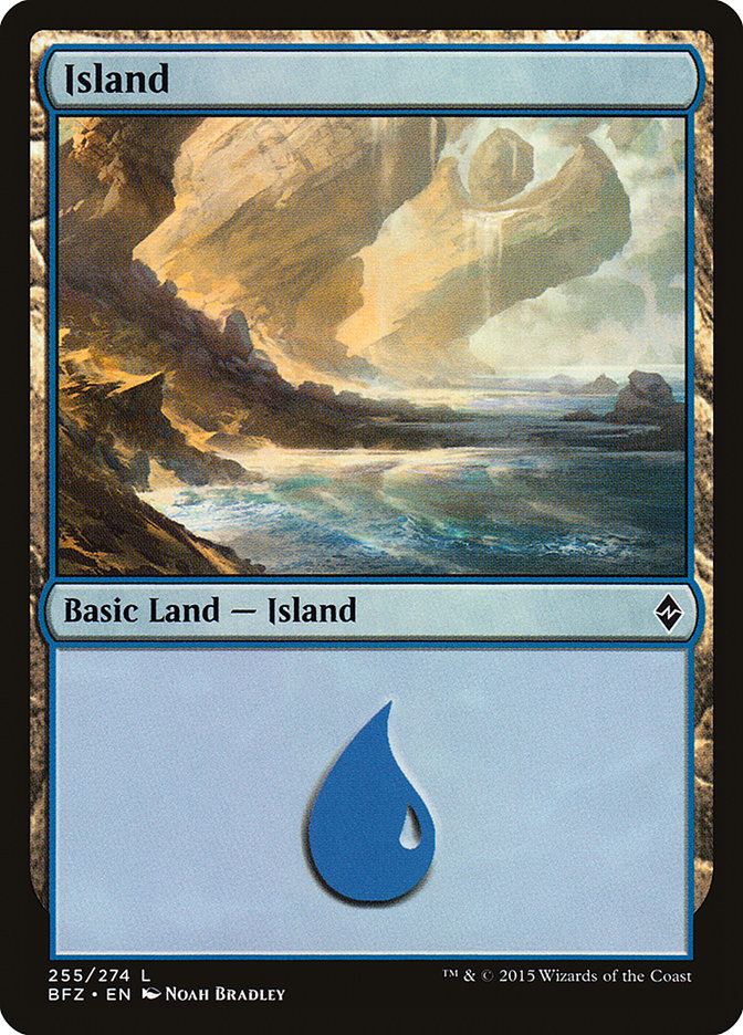 Island (255) [Battle for Zendikar] | Gear Gaming Fayetteville