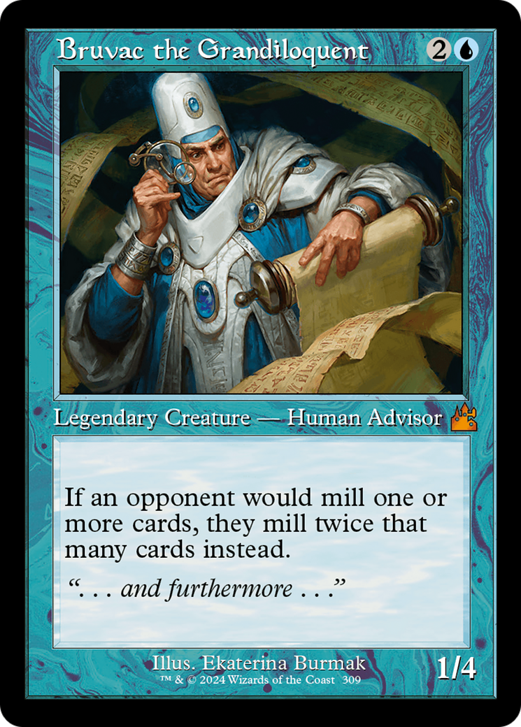 Bruvac the Grandiloquent (Retro Frame) [Ravnica Remastered] | Gear Gaming Fayetteville