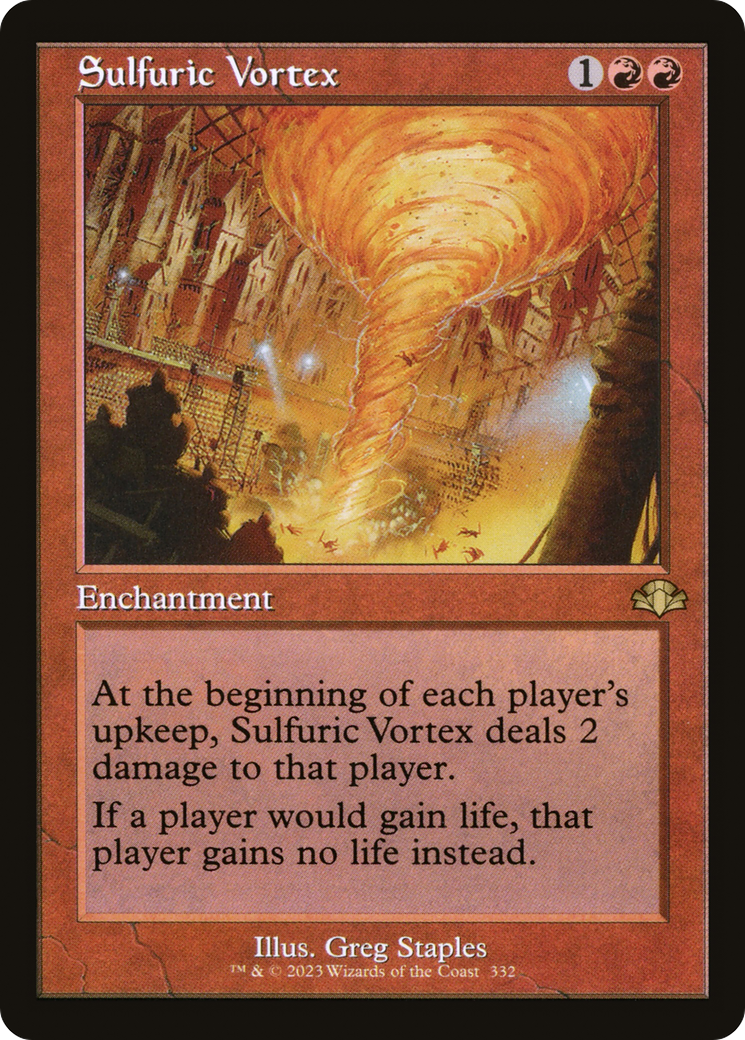 Sulfuric Vortex (Retro) [Dominaria Remastered] | Gear Gaming Fayetteville