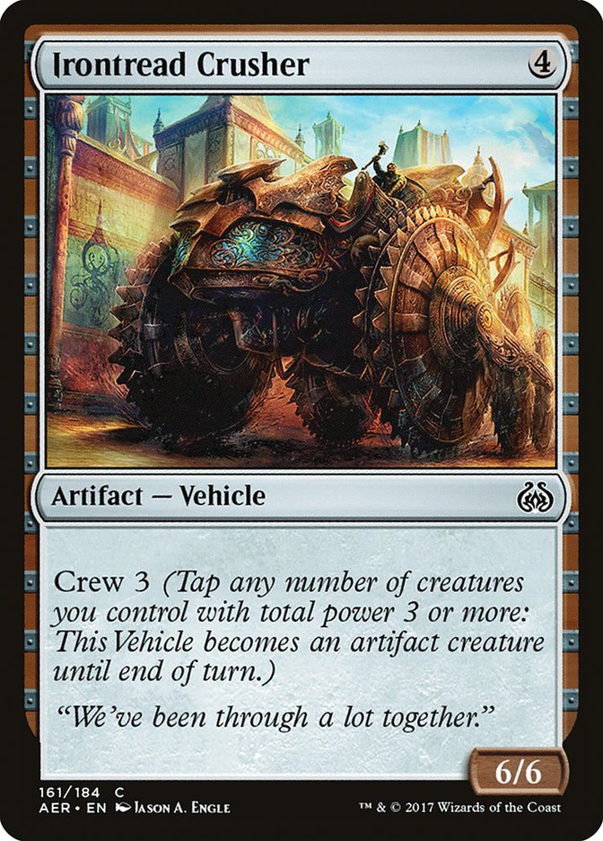 Irontread Crusher [Aether Revolt] | Gear Gaming Fayetteville