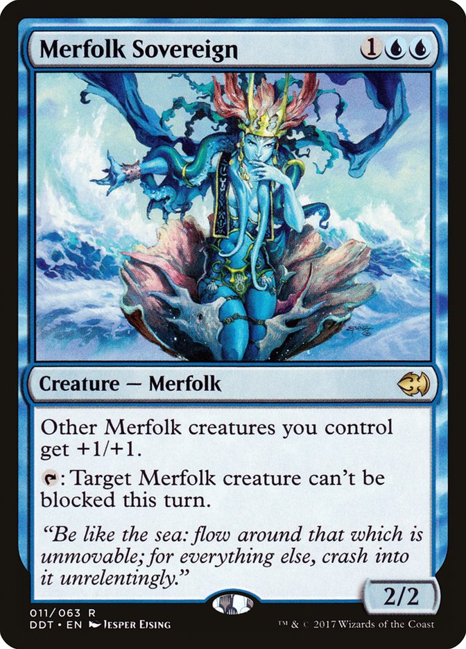 Merfolk Sovereign [Duel Decks: Merfolk vs. Goblins] | Gear Gaming Fayetteville