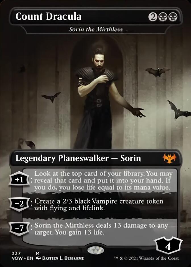 Sorin the Mirthless - Count Dracula [Innistrad: Crimson Vow] | Gear Gaming Fayetteville