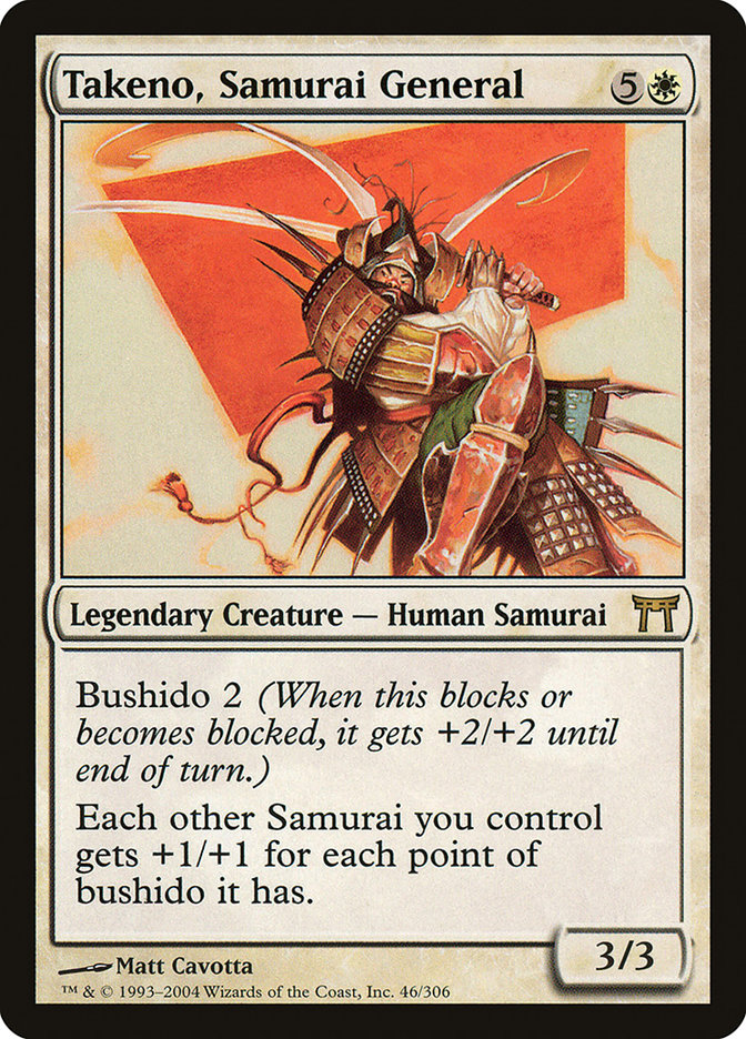 Takeno, Samurai General [Champions of Kamigawa] | Gear Gaming Fayetteville