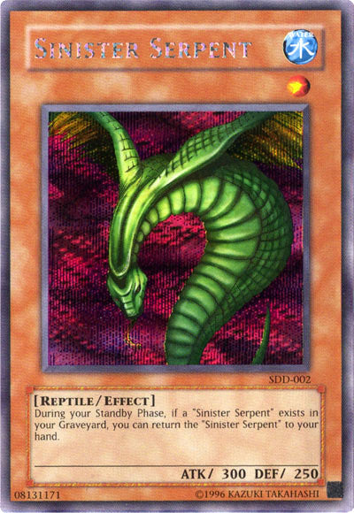 Sinister Serpent [SDD-002] Secret Rare | Gear Gaming Fayetteville