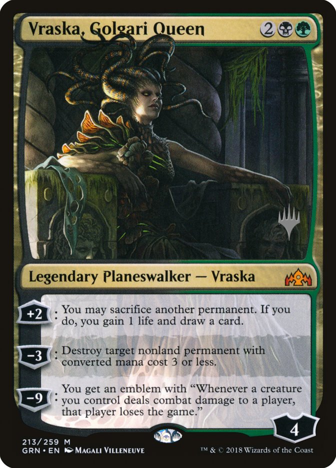 Vraska, Golgari Queen (Promo Pack) [Guilds of Ravnica Promos] | Gear Gaming Fayetteville