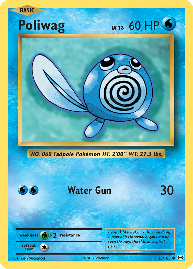 Poliwag (23/108) [XY: Evolutions] | Gear Gaming Fayetteville