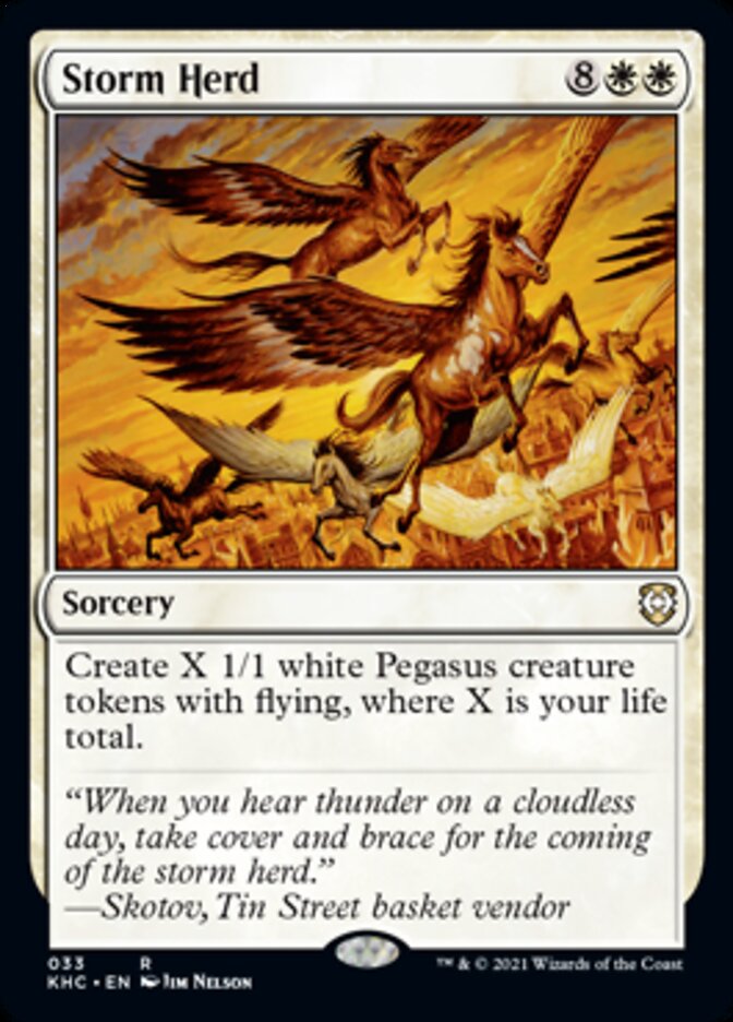 Storm Herd [Kaldheim Commander] | Gear Gaming Fayetteville