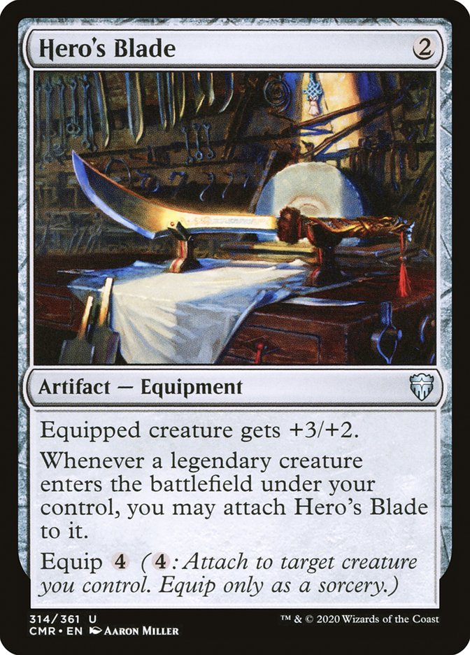 Hero's Blade (314) [Commander Legends] | Gear Gaming Fayetteville