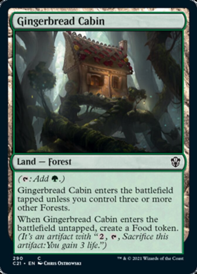 Gingerbread Cabin [Commander 2021] | Gear Gaming Fayetteville