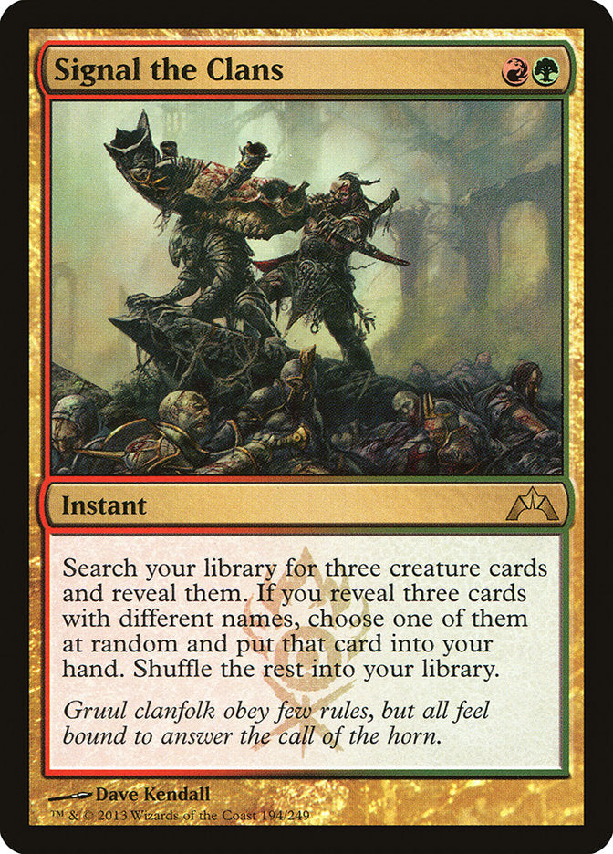 Signal the Clans [Gatecrash] | Gear Gaming Fayetteville