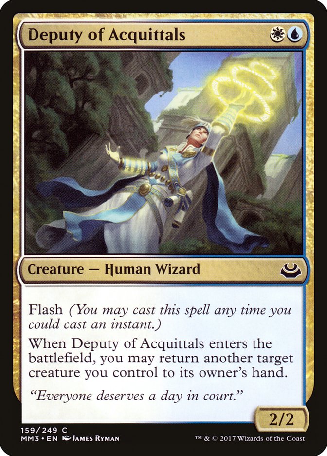 Deputy of Acquittals [Modern Masters 2017] | Gear Gaming Fayetteville