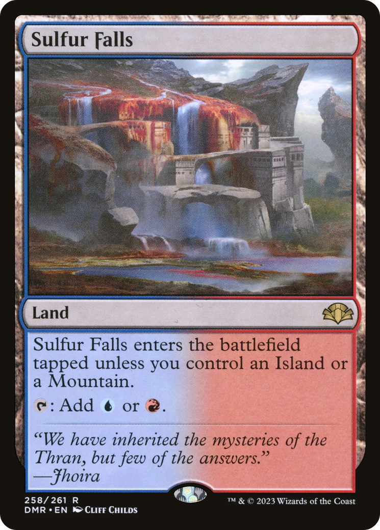 Sulfur Falls [Dominaria Remastered] | Gear Gaming Fayetteville