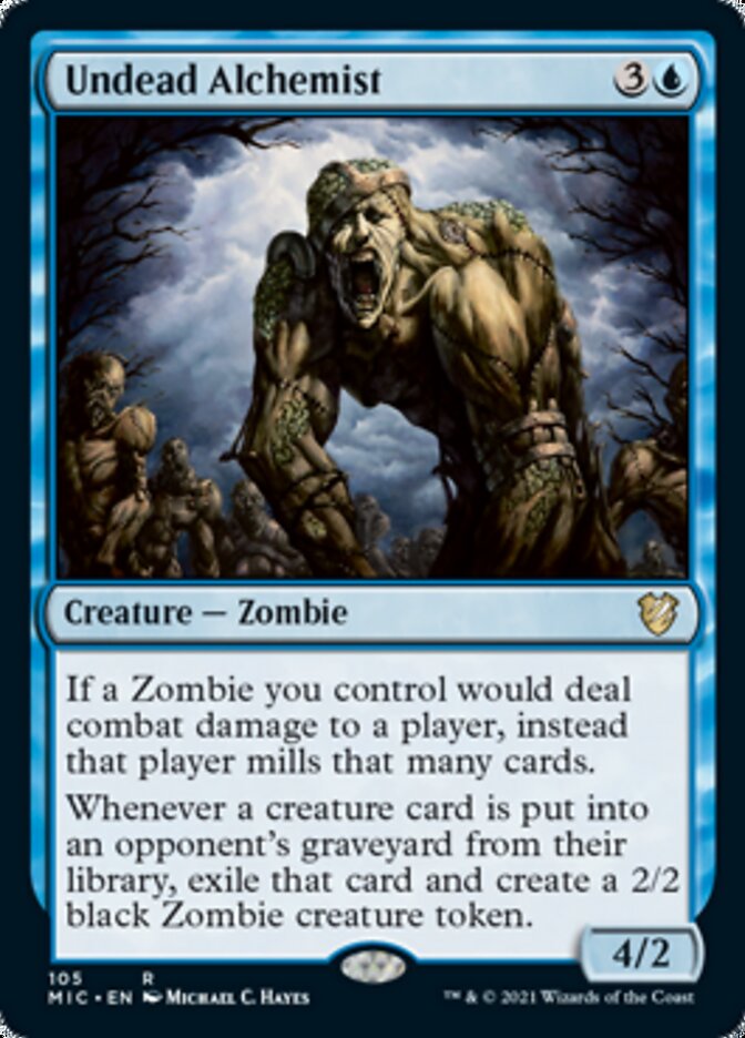 Undead Alchemist [Innistrad: Midnight Hunt Commander] | Gear Gaming Fayetteville