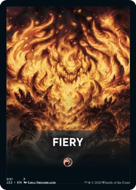 Fiery Theme Card [Jumpstart 2022 Front Cards] | Gear Gaming Fayetteville