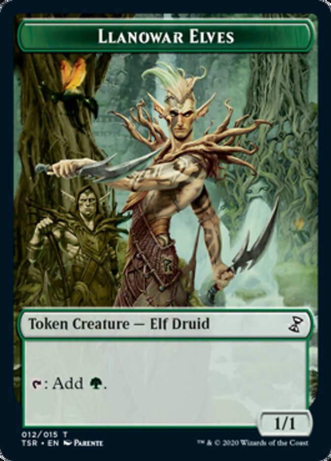 Llanowar Elves Token [Time Spiral Remastered Tokens] | Gear Gaming Fayetteville