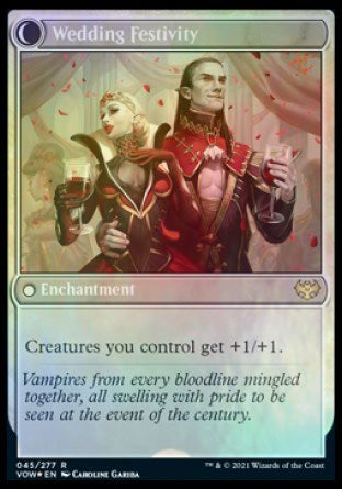 Wedding Announcement // Wedding Festivity [Innistrad: Crimson Vow Prerelease Promos] | Gear Gaming Fayetteville