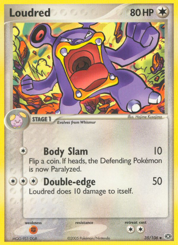 Loudred (35/106) [EX: Emerald] | Gear Gaming Fayetteville