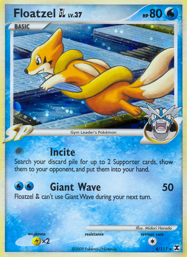 Floatzel GL (4/111) [Platinum: Rising Rivals] | Gear Gaming Fayetteville