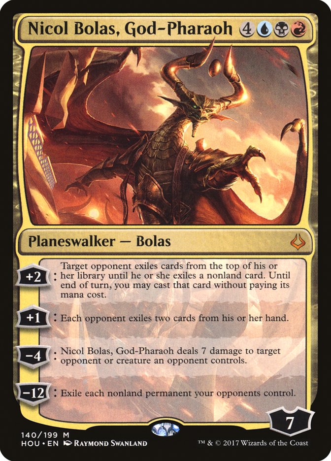 Nicol Bolas, God-Pharaoh [Hour of Devastation] | Gear Gaming Fayetteville