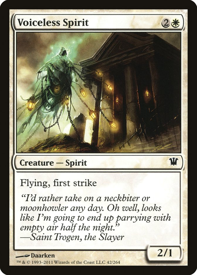 Voiceless Spirit [Innistrad] | Gear Gaming Fayetteville