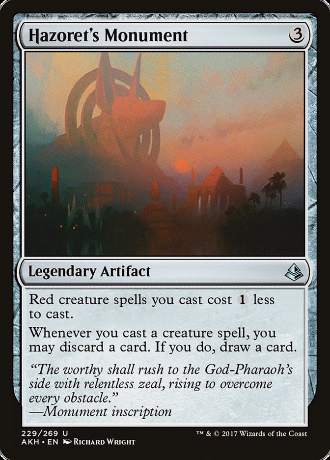 Hazoret's Monument [Amonkhet] | Gear Gaming Fayetteville