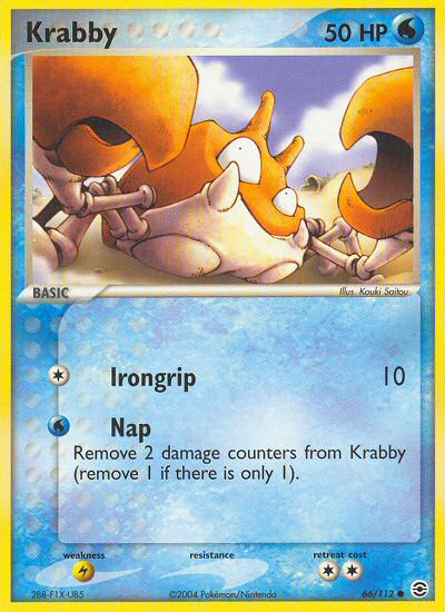 Krabby (66/112) [EX: FireRed & LeafGreen] | Gear Gaming Fayetteville