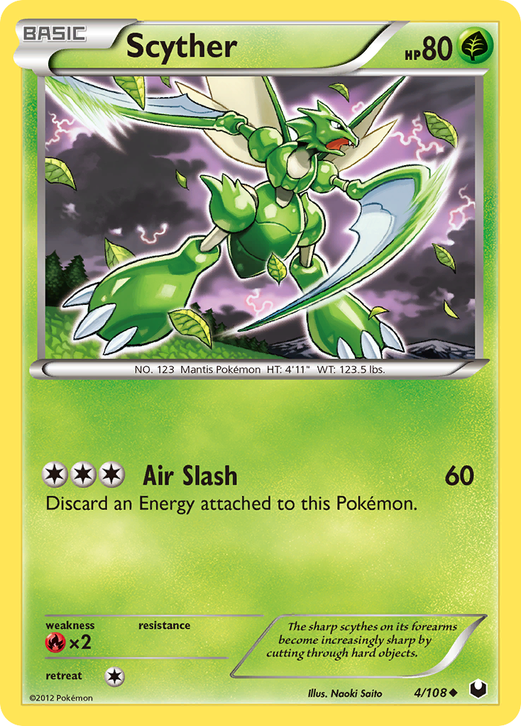 Scyther (4/108) [Black & White: Dark Explorers] | Gear Gaming Fayetteville