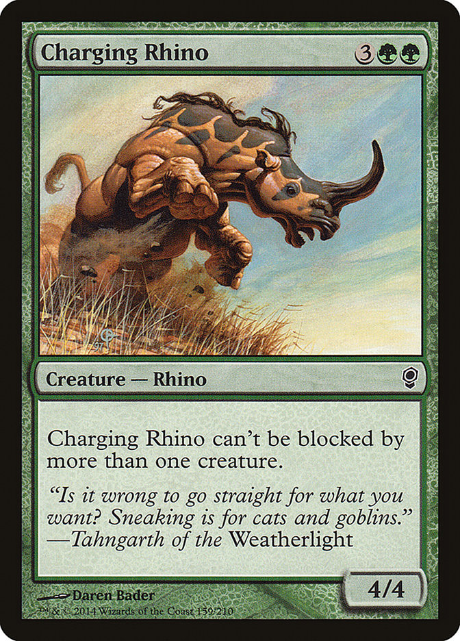 Charging Rhino [Conspiracy] | Gear Gaming Fayetteville