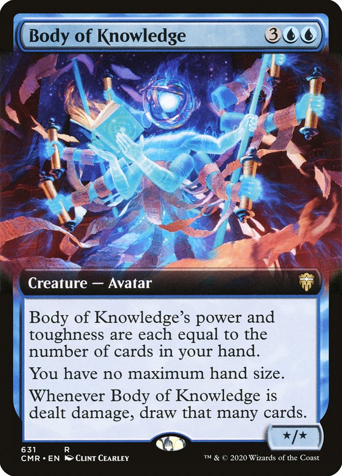 Body of Knowledge (Extended Art) [Commander Legends] | Gear Gaming Fayetteville