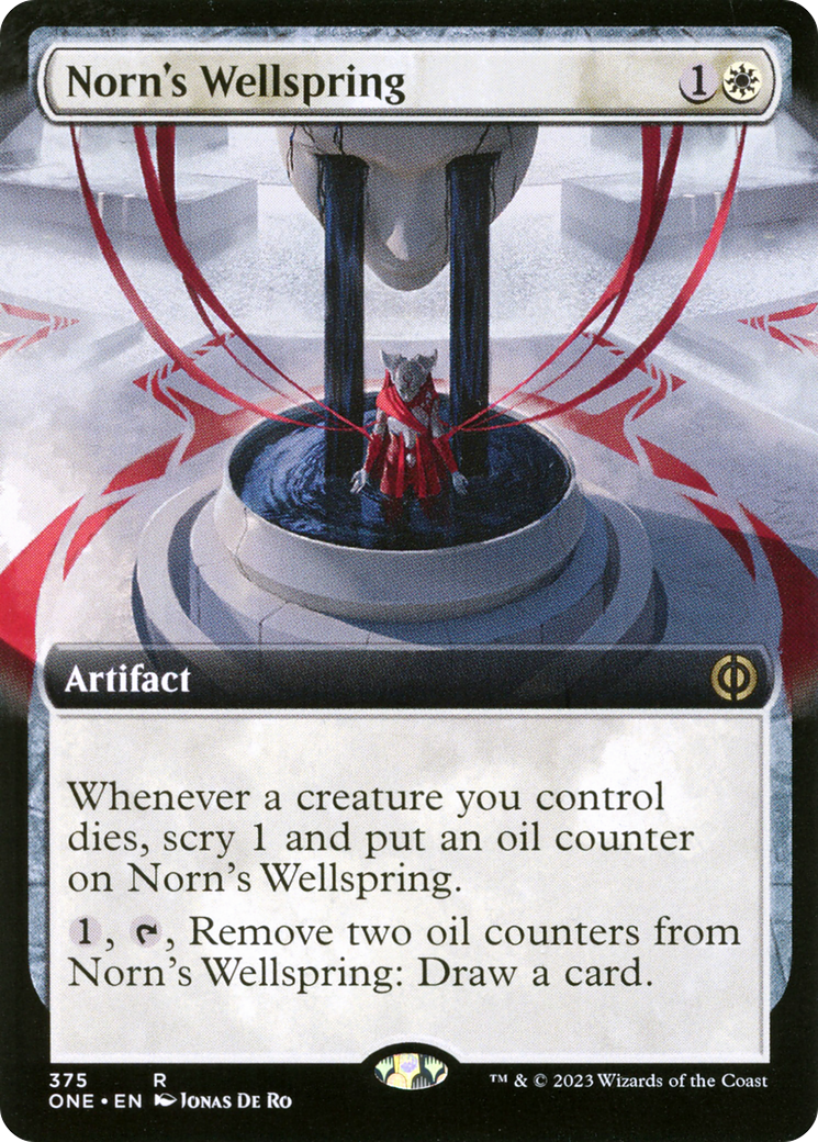 Norn's Wellspring (Extended Art) [Phyrexia: All Will Be One] | Gear Gaming Fayetteville