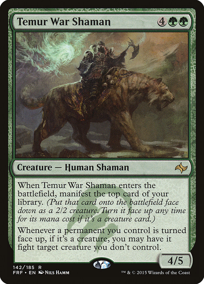 Temur War Shaman [Fate Reforged] | Gear Gaming Fayetteville