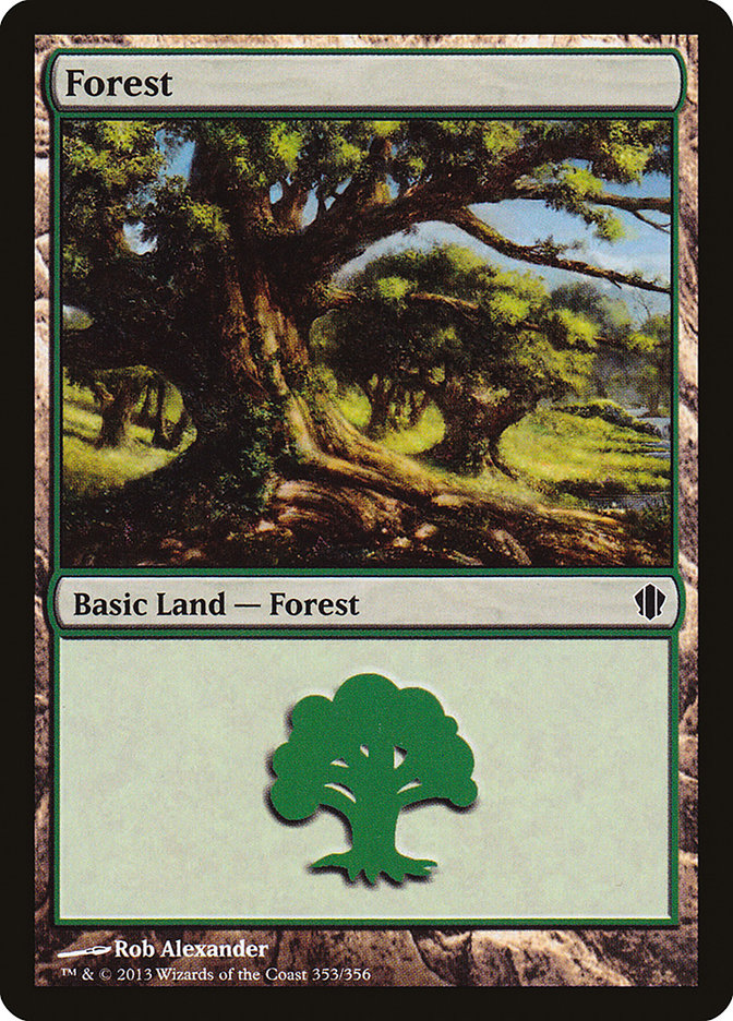 Forest (353) [Commander 2013] | Gear Gaming Fayetteville