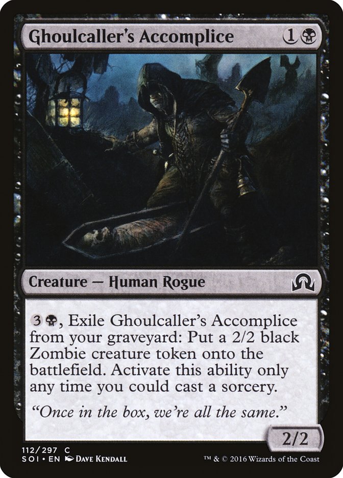 Ghoulcaller's Accomplice [Shadows over Innistrad] | Gear Gaming Fayetteville