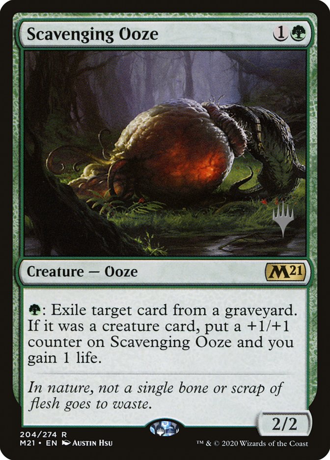 Scavenging Ooze (Promo Pack) [Core Set 2021 Promos] | Gear Gaming Fayetteville