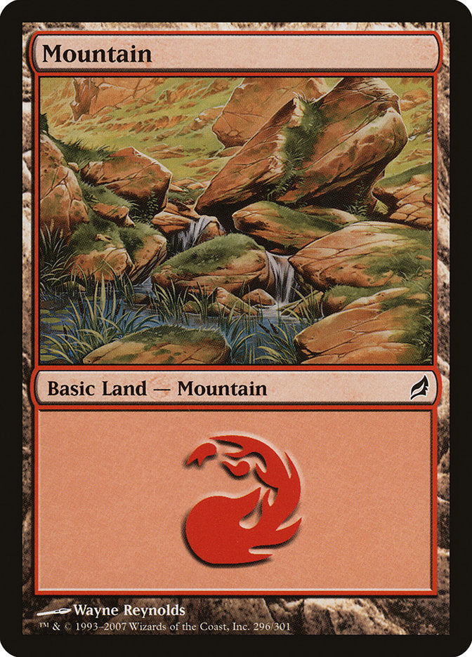 Mountain (296) [Lorwyn] | Gear Gaming Fayetteville