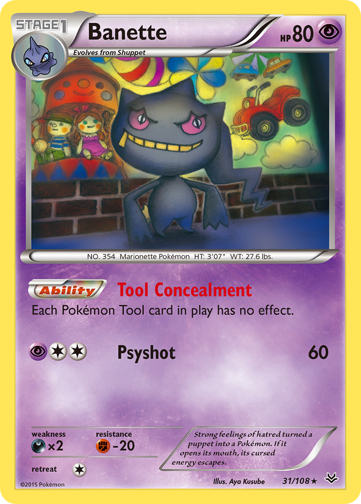 Banette (31/108) [XY: Roaring Skies] | Gear Gaming Fayetteville