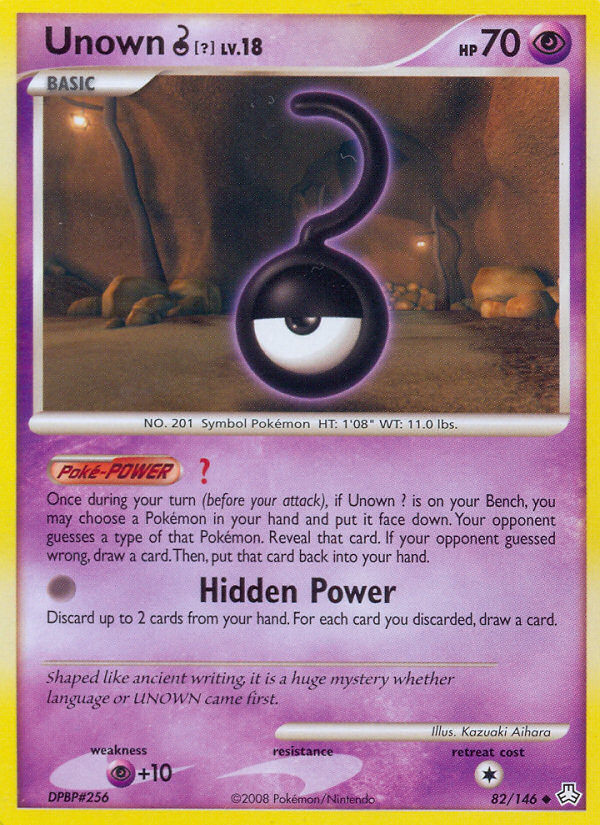 Unown ? (82/146) [Diamond & Pearl: Legends Awakened] | Gear Gaming Fayetteville