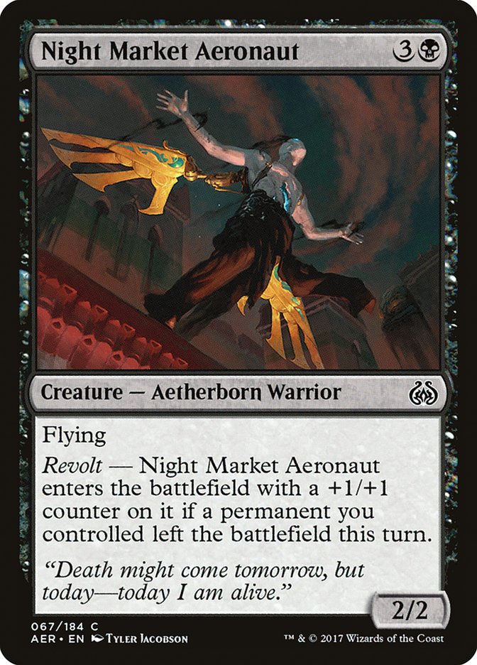 Night Market Aeronaut [Aether Revolt] | Gear Gaming Fayetteville