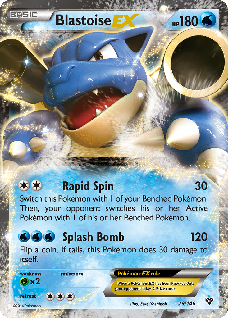 Blastoise EX (29/146) [XY: Base Set] | Gear Gaming Fayetteville