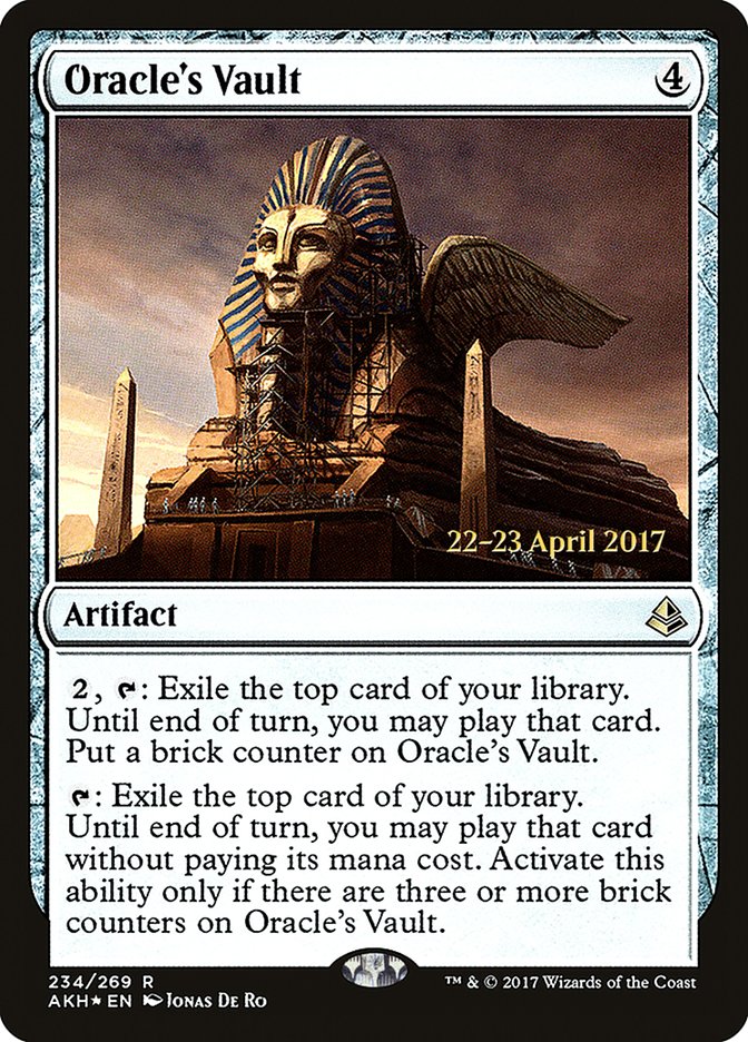 Oracle's Vault [Amonkhet Prerelease Promos] | Gear Gaming Fayetteville