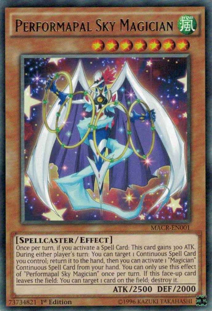 Performapal Sky Magician [MACR-EN001] Rare | Gear Gaming Fayetteville