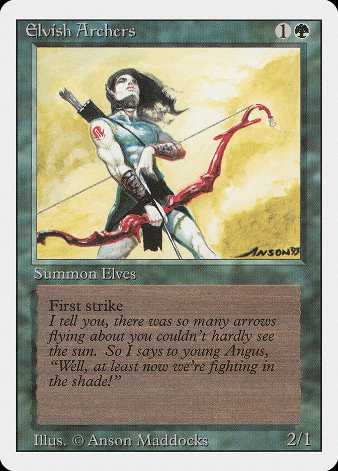 Elvish Archers [Revised Edition] | Gear Gaming Fayetteville