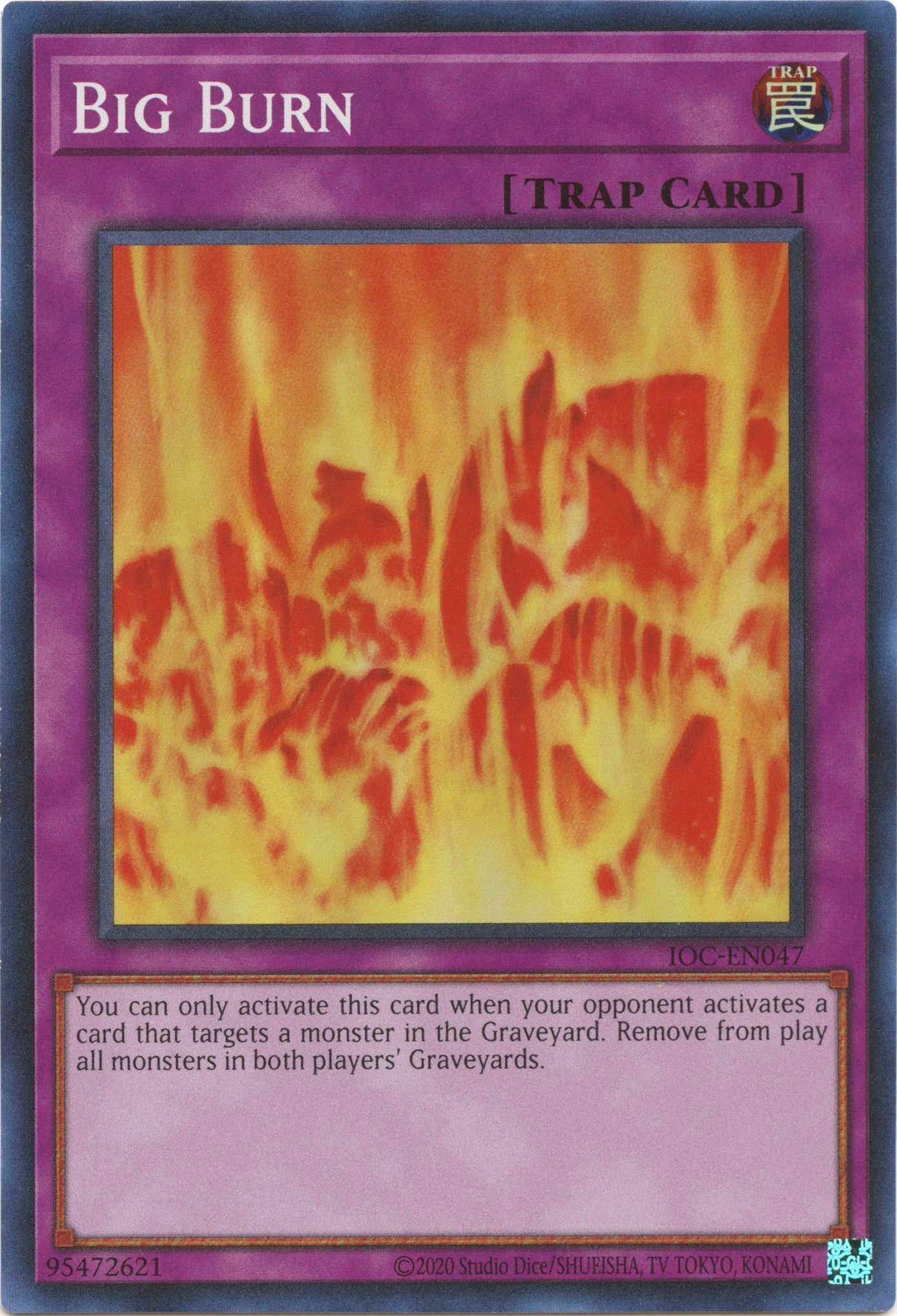 Big Burn (25th Anniversary) [IOC-EN047] Super Rare | Gear Gaming Fayetteville