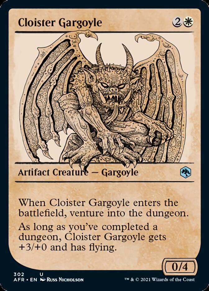 Cloister Gargoyle (Showcase) [Dungeons & Dragons: Adventures in the Forgotten Realms] | Gear Gaming Fayetteville