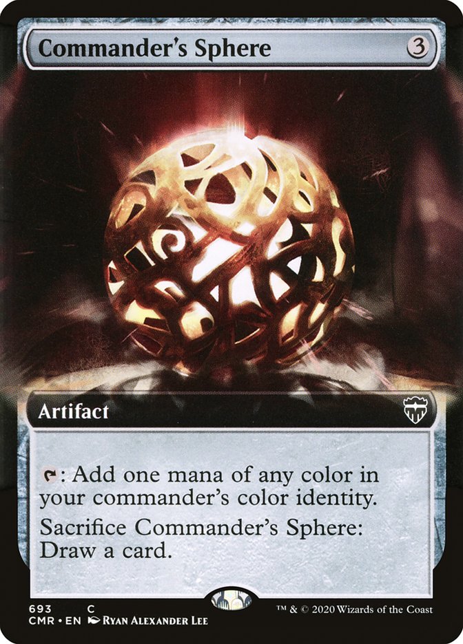 Commander's Sphere (Extended Art) [Commander Legends] | Gear Gaming Fayetteville